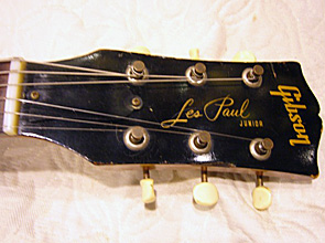 1959 Gibson Les Paul Jr. / headstock