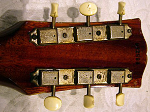 1959 Gibson Les Paul Jr. / head back